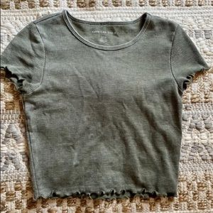 Gray shirt